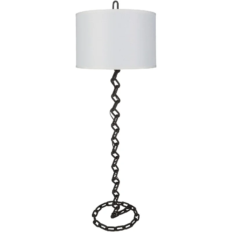 USB Charging Port Floor Lamp for Convenient Device ChargingFisc Floor Lamp with Black Base and White Shade USB Charging Port Floor Lamp for Convenient Device ChargingFisc Floor Lamp with Black Base and White Shade