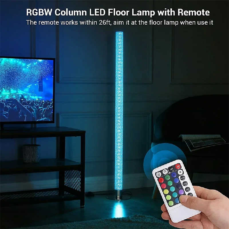 Rustic Farmhouse Style Floor Lamp for Cozy BedroomsFloor Lamp Color Changing Dimmable Modern Led Corner Lamp - 1 Rustic Farmhouse Style Floor Lamp for Cozy BedroomsFloor Lamp Color Changing Dimmable Modern Led Corner Lamp - 1