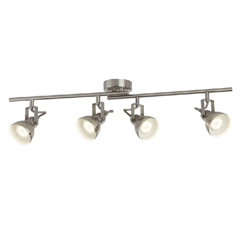 Bohemian Inspired Floor Lamp for Eclectic Home DecorFocus 4 Light Silver Adjustable Split-Bar Spotlights Bohemian Inspired Floor Lamp for Eclectic Home DecorFocus 4 Light Silver Adjustable Split-Bar Spotlights