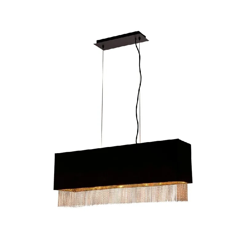 Victorian Style Floor Lamp for Traditional and Elegant InteriorsFringe 4 Light Ceiling Pendant - Black Shade With Gold Chain Victorian Style Floor Lamp for Traditional and Elegant InteriorsFringe 4 Light Ceiling Pendant - Black Shade With Gold Chain