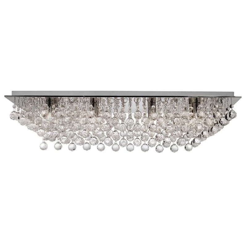 Smart Floor Lamp with Voice Control and Bluetooth ConnectivityHanna 8 Light Chrome & Crystal Large Rectangle Ceiling Flush Smart Floor Lamp with Voice Control and Bluetooth ConnectivityHanna 8 Light Chrome & Crystal Large Rectangle Ceiling Flush