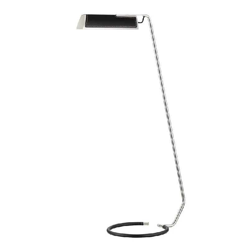 Marble Base Floor Lamp for a Touch of LuxuryHoltsville 1-light Burnished Nickel and Black Floor Lamp Marble Base Floor Lamp for a Touch of LuxuryHoltsville 1-light Burnished Nickel and Black Floor Lamp