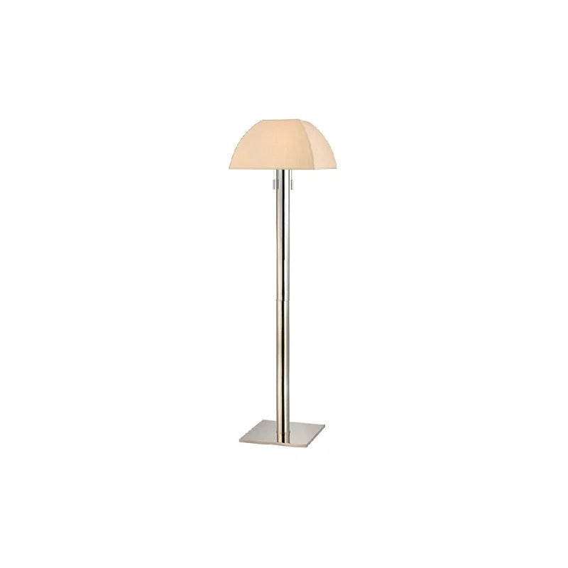 USB Charging Port Floor Lamp for Convenient Device ChargingHudson Valley Alba 2-light Polished Nickel Floor Lamp, Natural Silk USB Charging Port Floor Lamp for Convenient Device ChargingHudson Valley Alba 2-light Polished Nickel Floor Lamp, Natural Silk