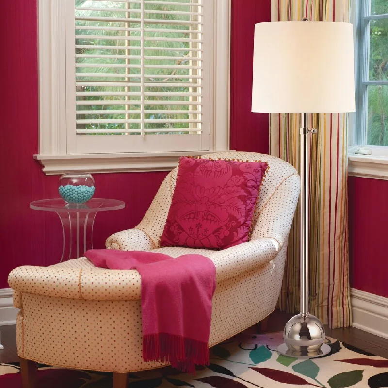 Way Switch Floor Lamp for Multiple Light Intensity LevelsHudson Valley Marshall 1-light Polished Nickel Floor Lamp, Cream Eco-Paper Shade Way Switch Floor Lamp for Multiple Light Intensity LevelsHudson Valley Marshall 1-light Polished Nickel Floor Lamp, Cream Eco-Paper Shade