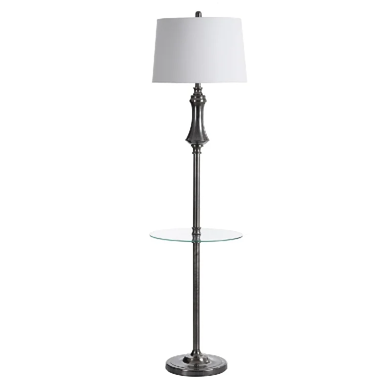 USB Charging Port Floor Lamp for Convenient Device ChargingLogan Transitional Floor Lamp with Glass Table USB Charging Port Floor Lamp for Convenient Device ChargingLogan Transitional Floor Lamp with Glass Table