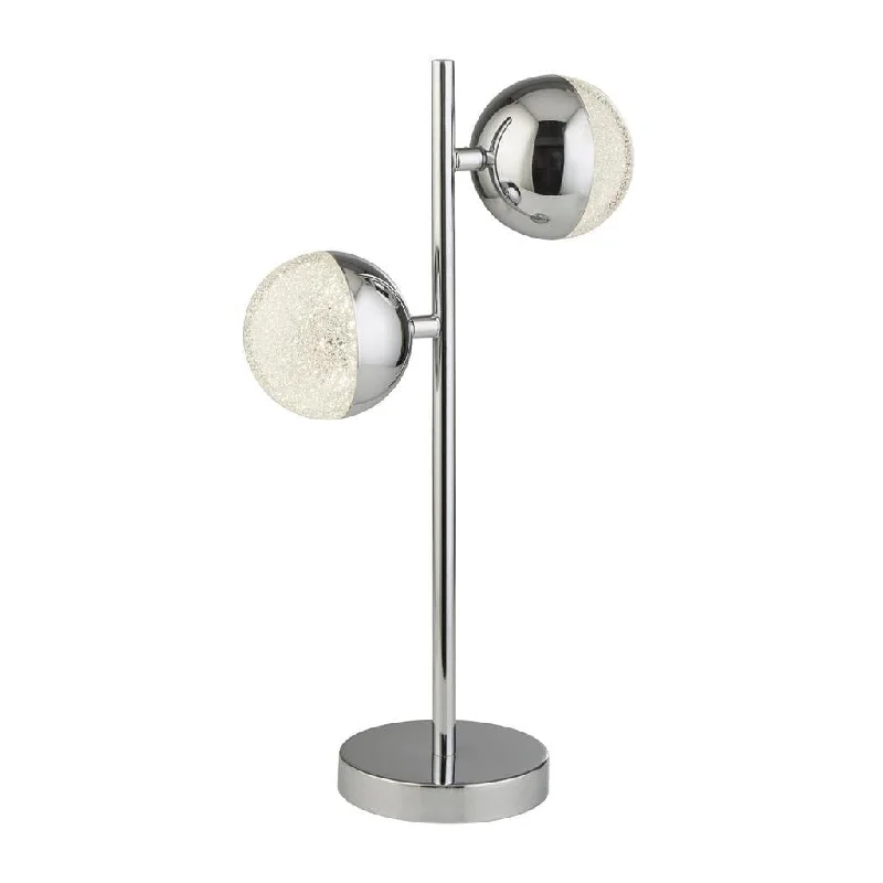 Bohemian Inspired Floor Lamp for Eclectic Home DecorMarbles 2 Light Chrome & Crystal Sand Table Lamp Searchlight Bohemian Inspired Floor Lamp for Eclectic Home DecorMarbles 2 Light Chrome & Crystal Sand Table Lamp Searchlight