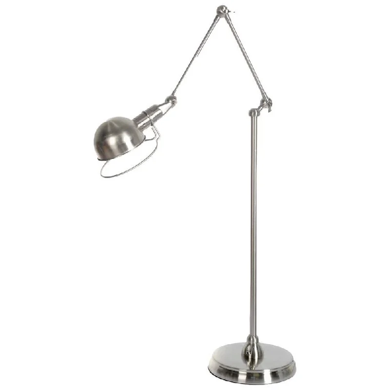 Industrial Style Floor Lamp with Exposed Bulbs for Loft ApartmentsMercana 'Charters I' Silver Metal Floor Lamp Industrial Style Floor Lamp with Exposed Bulbs for Loft ApartmentsMercana 'Charters I' Silver Metal Floor Lamp