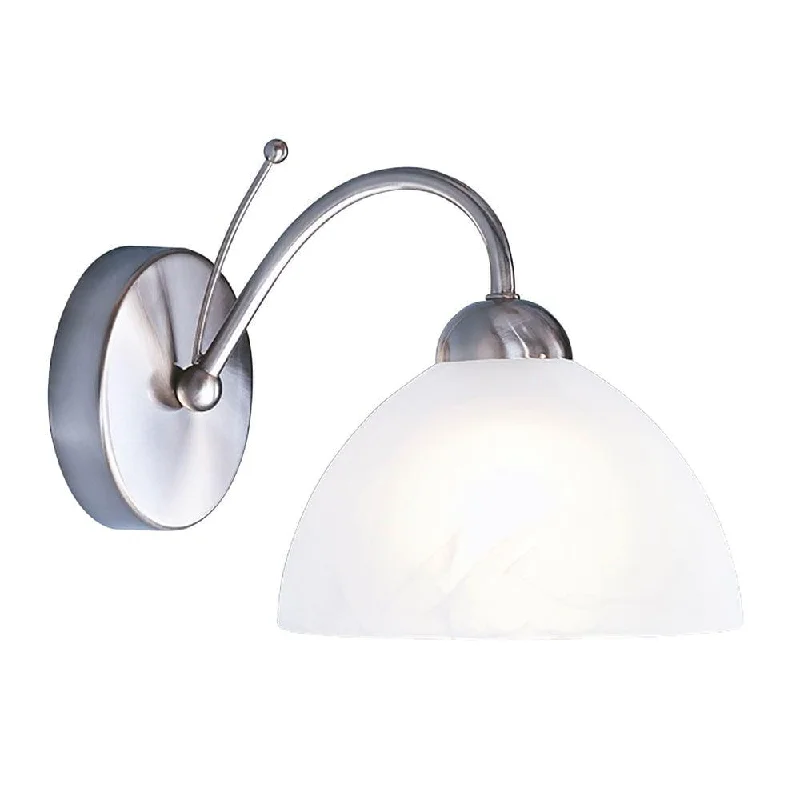 Marble Base Floor Lamp for a Touch of LuxuryMilanese 1 Light Satin Silver/Alabaster Glass Wall Light Marble Base Floor Lamp for a Touch of LuxuryMilanese 1 Light Satin Silver/Alabaster Glass Wall Light