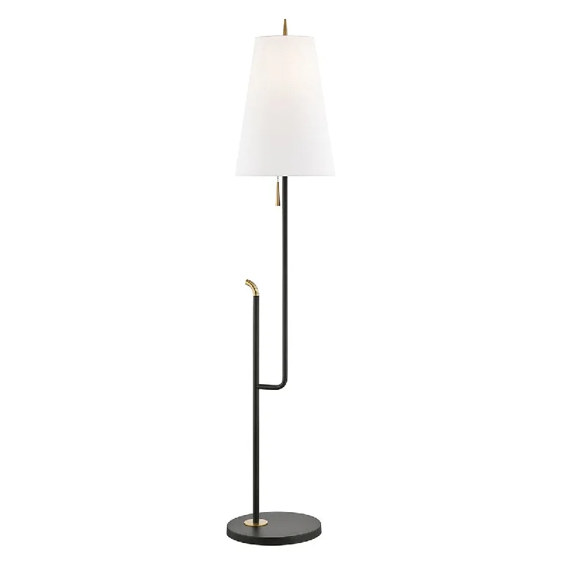 USB Charging Port Floor Lamp for Convenient Device ChargingMitzi by Hudson ValleyLillian 1-light Aged Brass and Black Floor Lamp, Off White Belgium Linen USB Charging Port Floor Lamp for Convenient Device ChargingMitzi by Hudson ValleyLillian 1-light Aged Brass and Black Floor Lamp, Off White Belgium Linen