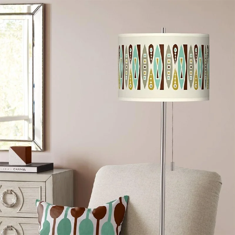 Victorian Style Floor Lamp for Traditional and Elegant InteriorsModern Floor Lamp 62" Tall Brushed Nickel Shade Living Room - 13" x 62" Victorian Style Floor Lamp for Traditional and Elegant InteriorsModern Floor Lamp 62" Tall Brushed Nickel Shade Living Room - 13" x 62"