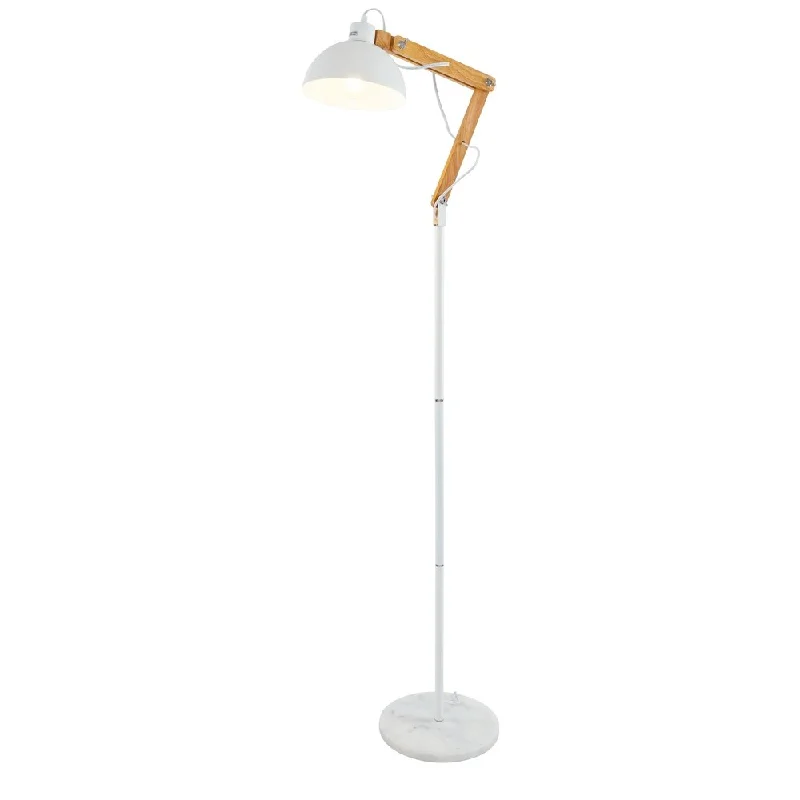 Wood Floor Lamp with Natural Grain for a Warm and Organic FeelNestor Floor Lamp