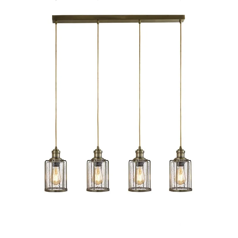 USB Charging Port Floor Lamp for Convenient Device ChargingPipes 4 Light Brass Ceiling Pendant - Seeded Glass USB Charging Port Floor Lamp for Convenient Device ChargingPipes 4 Light Brass Ceiling Pendant - Seeded Glass