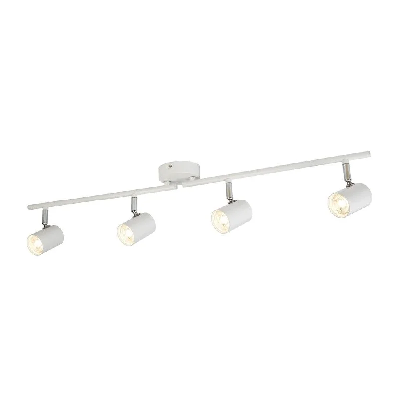 Fabric Floor Lamp with a Linen Shade for a Relaxed AestheticRollo 4 Light Adjustable White Split Bar Ceiling Spotlights Fabric Floor Lamp with a Linen Shade for a Relaxed AestheticRollo 4 Light Adjustable White Split Bar Ceiling Spotlights