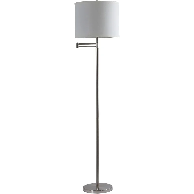 Way Switch Floor Lamp for Multiple Light Intensity LevelsRustic Adam 1-light Floor Lamp with Brushed Nickel Finish Iron Base Way Switch Floor Lamp for Multiple Light Intensity LevelsRustic Adam 1-light Floor Lamp with Brushed Nickel Finish Iron Base