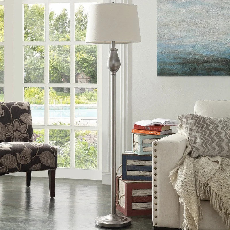 Industrial Style Floor Lamp with Exposed Bulbs for Loft ApartmentsSchubert 3-way 1-light Accent Floor Lamp by iNSPIRE Q Bold Industrial Style Floor Lamp with Exposed Bulbs for Loft ApartmentsSchubert 3-way 1-light Accent Floor Lamp by iNSPIRE Q Bold