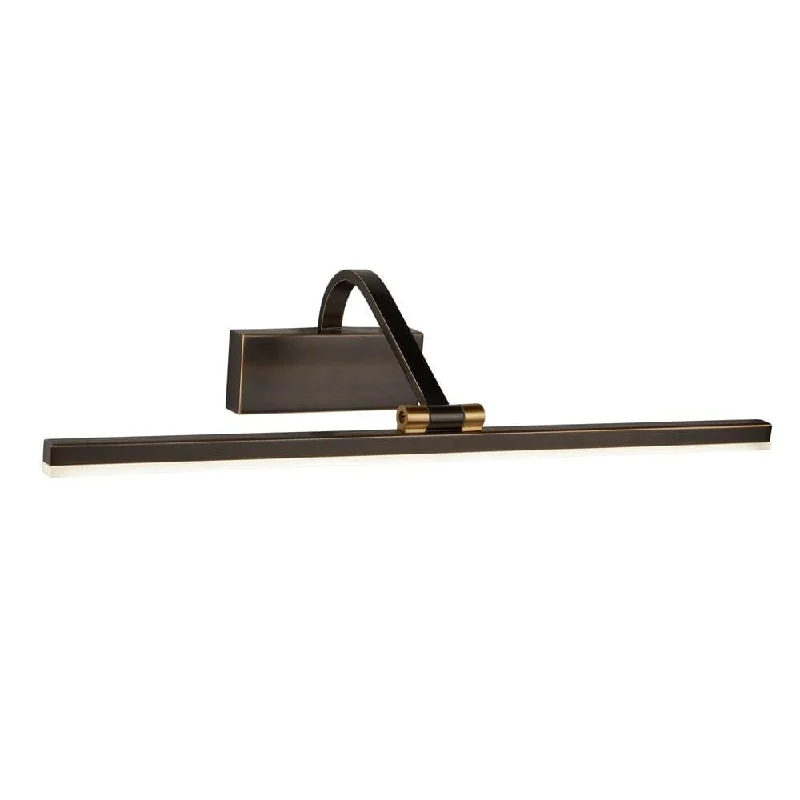 Wood Floor Lamp with Natural Grain for a Warm and Organic FeelSearchlight Bilbao LED Black Brushed Gold Picture Light - 51cm Wood Floor Lamp with Natural Grain for a Warm and Organic FeelSearchlight Bilbao LED Black Brushed Gold Picture Light - 51cm