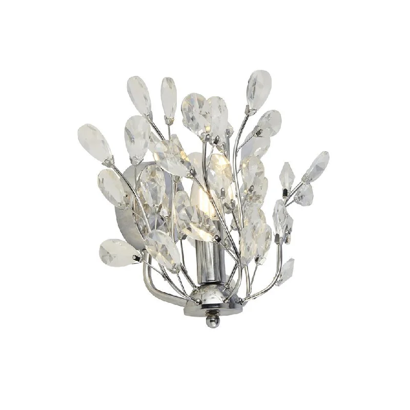 Adjustable Height Floor Lamp for Versatile Lighting NeedsBouquet 1 Light Chrome Wall Light - Crystal Glass Adjustable Height Floor Lamp for Versatile Lighting NeedsBouquet 1 Light Chrome Wall Light - Crystal Glass