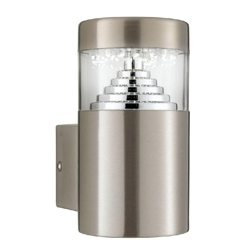 Bohemian Inspired Floor Lamp for Eclectic Home DecorSearchlight Brooklyn LED Stainless Steel Outdoor Wall Light Bohemian Inspired Floor Lamp for Eclectic Home DecorSearchlight Brooklyn LED Stainless Steel Outdoor Wall Light