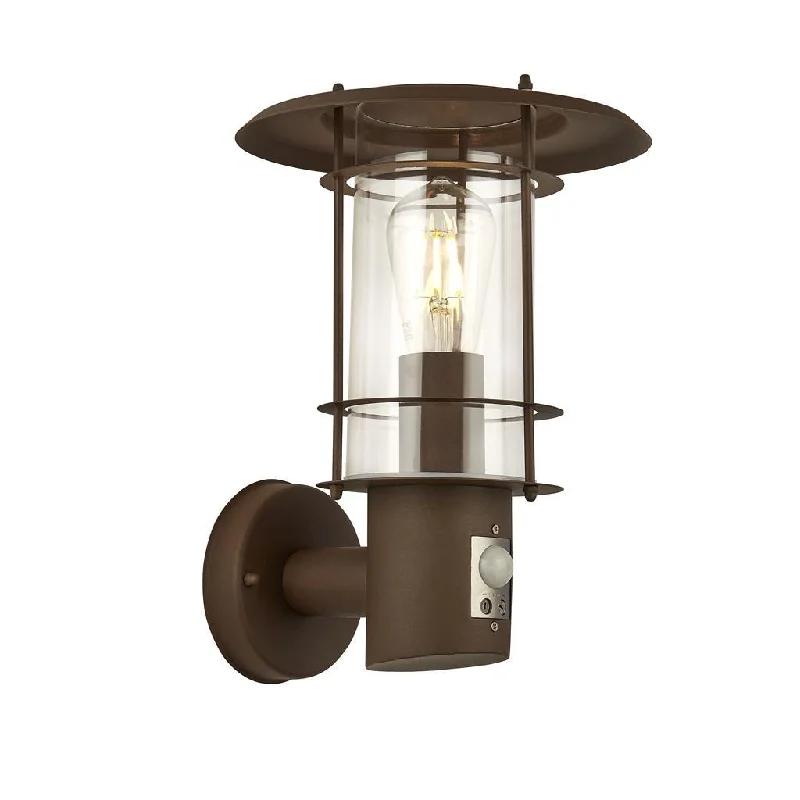 Bohemian Inspired Floor Lamp for Eclectic Home DecorEdgeware Outdoor Rust Brown Porch Wall Light - PIR Bohemian Inspired Floor Lamp for Eclectic Home DecorEdgeware Outdoor Rust Brown Porch Wall Light - PIR