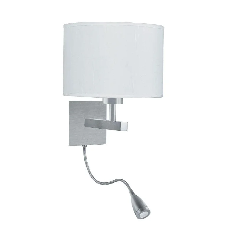 Wood Floor Lamp with Natural Grain for a Warm and Organic FeelSearchlight Hotel Dual Arm Silver Wall Light - LED Flexi Arm Wood Floor Lamp with Natural Grain for a Warm and Organic FeelSearchlight Hotel Dual Arm Silver Wall Light - LED Flexi Arm