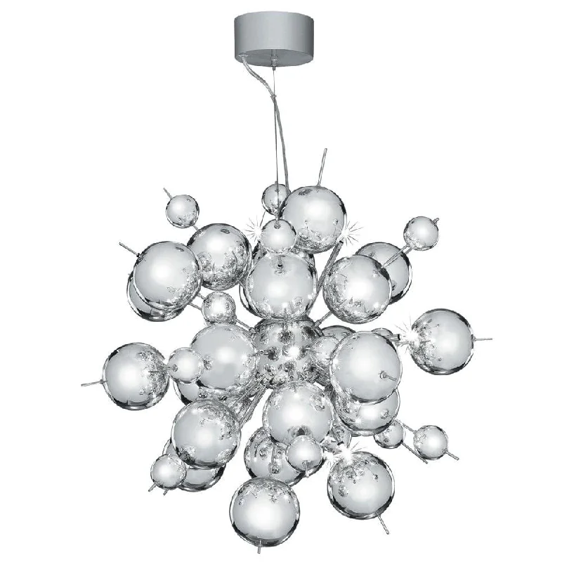 Way Switch Floor Lamp for Multiple Light Intensity LevelsSearchlight Molecule 12 Light Chrome Balls Ceiling Pendant Way Switch Floor Lamp for Multiple Light Intensity LevelsSearchlight Molecule 12 Light Chrome Balls Ceiling Pendant