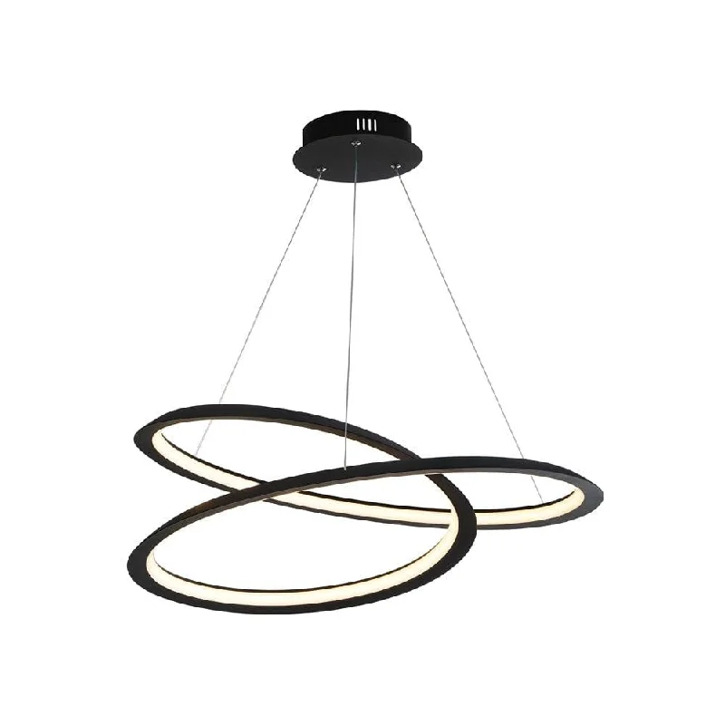 Way Switch Floor Lamp for Multiple Light Intensity LevelsSearchlight Swirl II LED Black & Opal Strip Ceiling Pendant Way Switch Floor Lamp for Multiple Light Intensity LevelsSearchlight Swirl II LED Black & Opal Strip Ceiling Pendant