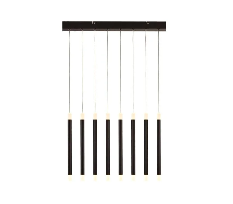 Modern Minimalist Floor Lamp for Contemporary Living RoomsSearchlight Wands 8 Light Black LED Bar Ceiling Pendant Modern Minimalist Floor Lamp for Contemporary Living RoomsSearchlight Wands 8 Light Black LED Bar Ceiling Pendant