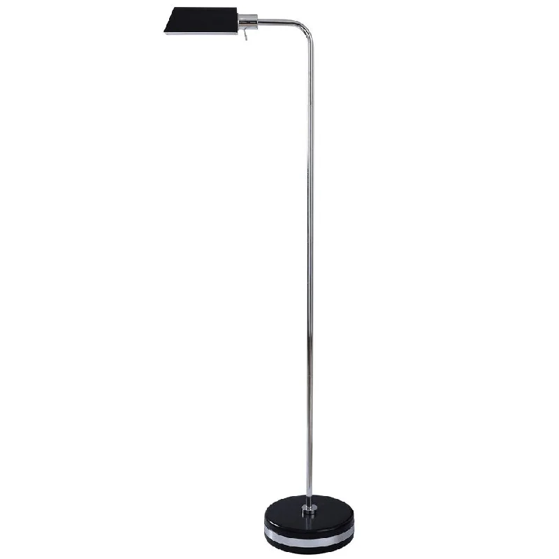 Bohemian Inspired Floor Lamp for Eclectic Home DecorStyleCraft Drayton Polished Steel Extended Arm LED Task Floor Lamp Bohemian Inspired Floor Lamp for Eclectic Home DecorStyleCraft Drayton Polished Steel Extended Arm LED Task Floor Lamp