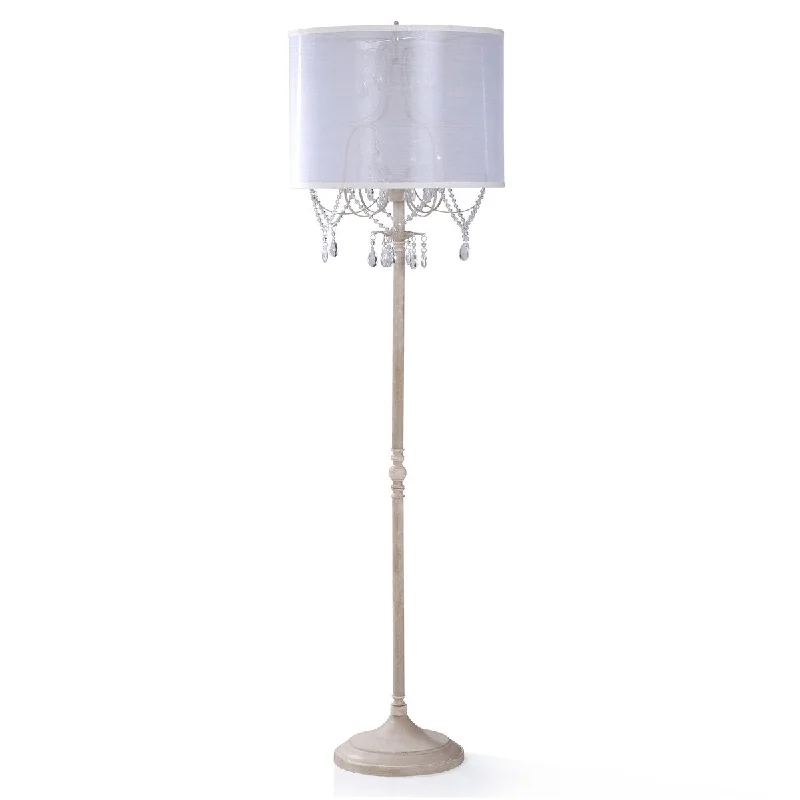 Adjustable Height Floor Lamp for Versatile Lighting NeedsStyleCraft Nicola Antique Taupe with Clear Acrylic Diamond Cut Pendants Floor Lamp Adjustable Height Floor Lamp for Versatile Lighting NeedsStyleCraft Nicola Antique Taupe with Clear Acrylic Diamond Cut Pendants Floor Lamp