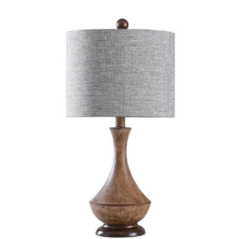 Victorian Style Floor Lamp for Traditional and Elegant InteriorsStyleCraft Polyresin Light Brown Table Lamp - 22.75"