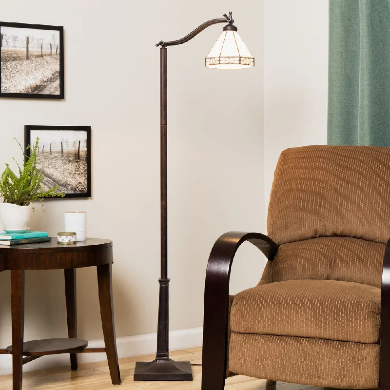 USB Charging Port Floor Lamp for Convenient Device ChargingTiffany-style Mission Reading Lamp USB Charging Port Floor Lamp for Convenient Device ChargingTiffany-style Mission Reading Lamp