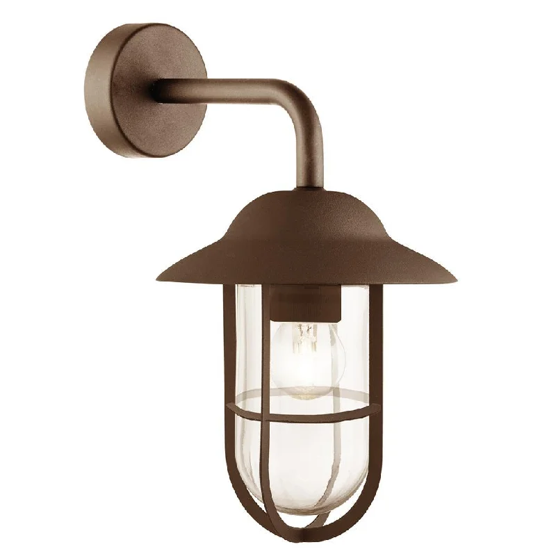 Rustic Farmhouse Style Floor Lamp for Cozy BedroomsToronto 1 Light Rust Brown Outdoor Wall Light - Clear Glass Rustic Farmhouse Style Floor Lamp for Cozy BedroomsToronto 1 Light Rust Brown Outdoor Wall Light - Clear Glass