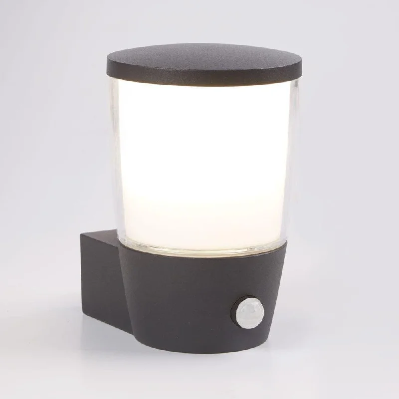 Metal Floor Lamp with a Matte Black Finish for a Sleek LookTucson Outdoor 1 Light Grey Wall Light - PIR Sensor Metal Floor Lamp with a Matte Black Finish for a Sleek LookTucson Outdoor 1 Light Grey Wall Light - PIR Sensor