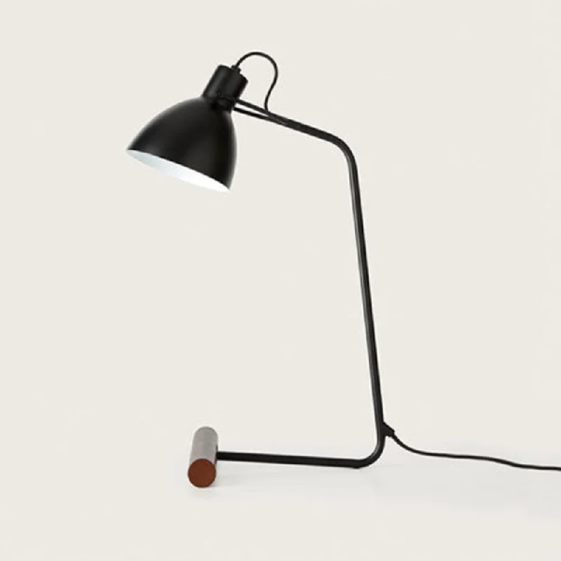 leather table lamps with a distressed texture for a rugged charmAito Table Lamp Matt Black ARO.S1270 Aromas Del Campo leather table lamps with a distressed texture for a rugged charmAito Table Lamp Matt Black ARO.S1270 Aromas Del Campo