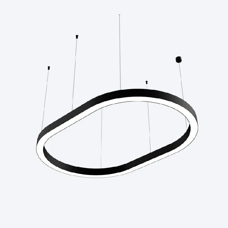 Tropical - Themed Ceiling Lights with Palm - Leaf Shapes and Rattan WrapsALU OVAL LED PENDANT Tropical - Themed Ceiling Lights with Palm - Leaf Shapes and Rattan WrapsALU OVAL LED PENDANT