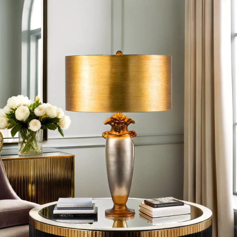 fabric table lamps with a linen shade for a relaxed and breathable lookBienville Table Lamp Silver/Gold ELS.FB-BIENVILLE-TL Elstead Lighting fabric table lamps with a linen shade for a relaxed and breathable lookBienville Table Lamp Silver/Gold ELS.FB-BIENVILLE-TL Elstead Lighting