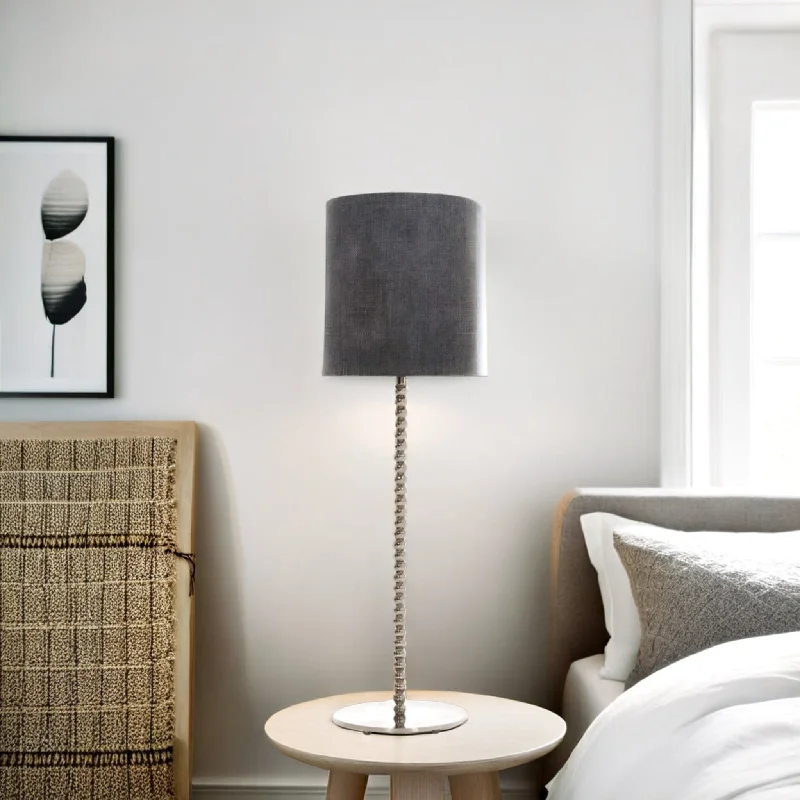 rustic farmhouse table lamps for cozy kitchensBubble Table Lamp in Polished Nickel Elstead Lighting - ELS.HQ-BUBBLE-TL rustic farmhouse table lamps for cozy kitchensBubble Table Lamp in Polished Nickel Elstead Lighting - ELS.HQ-BUBBLE-TL