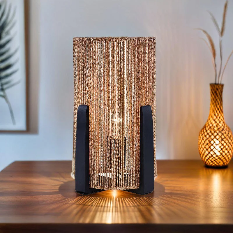 metal table lamps with a matte black finish for a sleek appearanceAbigail Chic Rattan Table Lamp - Black, 320mm High, PL0102 metal table lamps with a matte black finish for a sleek appearanceAbigail Chic Rattan Table Lamp - Black, 320mm High, PL0102