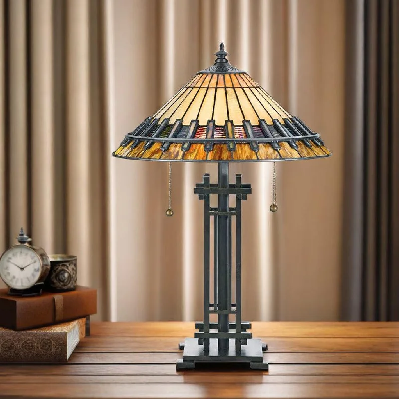 crystal table lamps with dazzling prisms for a glamorous effectChastain Desk Lamp 2Lt Elstead Lighting - ELS.QZ-CHASTAIN-TL crystal table lamps with dazzling prisms for a glamorous effectChastain Desk Lamp 2Lt Elstead Lighting - ELS.QZ-CHASTAIN-TL