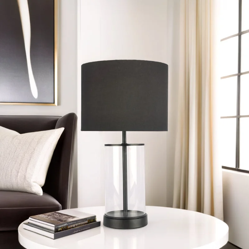 metal table lamps with a matte black finish for a sleek appearanceContemporary Black and Glass Table Lamp metal table lamps with a matte black finish for a sleek appearanceContemporary Black and Glass Table Lamp