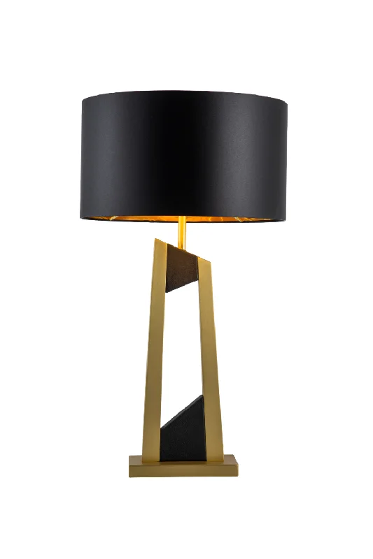 ceramic table lamps with hand painted designs for an artistic touchContemporary Leather Table Lamp | Liang & Eimil Pharo