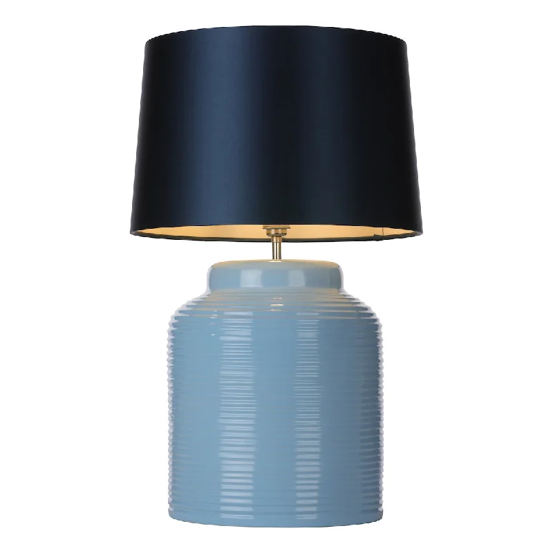 crystal table lamps with dazzling prisms for a glamorous effectDavid Hunt Tidal Table Lamp Base Amalfi Blue crystal table lamps with dazzling prisms for a glamorous effectDavid Hunt Tidal Table Lamp Base Amalfi Blue