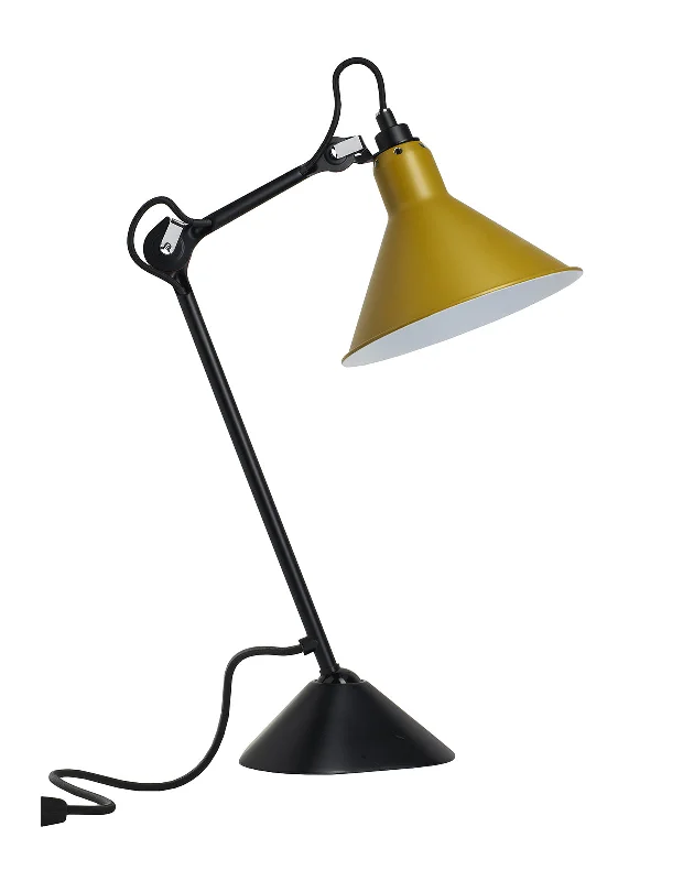 marble table lamps with a luxurious veined pattern for high end decorDCW Editions LAMPE GRAS N°205 Yellow Table Lamp Conic Shade marble table lamps with a luxurious veined pattern for high end decorDCW Editions LAMPE GRAS N°205 Yellow Table Lamp Conic Shade