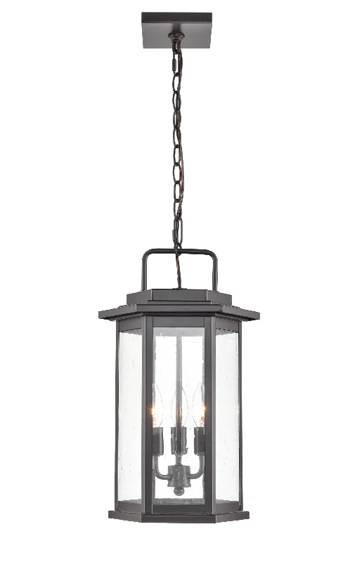Japanese - Inspired Ceiling Lights with Shoji - Screen - like DiffusersEllis Outdoor Hanging Lantern - Powder Coated Bronze - Clear Seeded Glass - 11in. Diameter - E12 Candelabra Base Japanese - Inspired Ceiling Lights with Shoji - Screen - like DiffusersEllis Outdoor Hanging Lantern - Powder Coated Bronze - Clear Seeded Glass - 11in. Diameter - E12 Candelabra Base