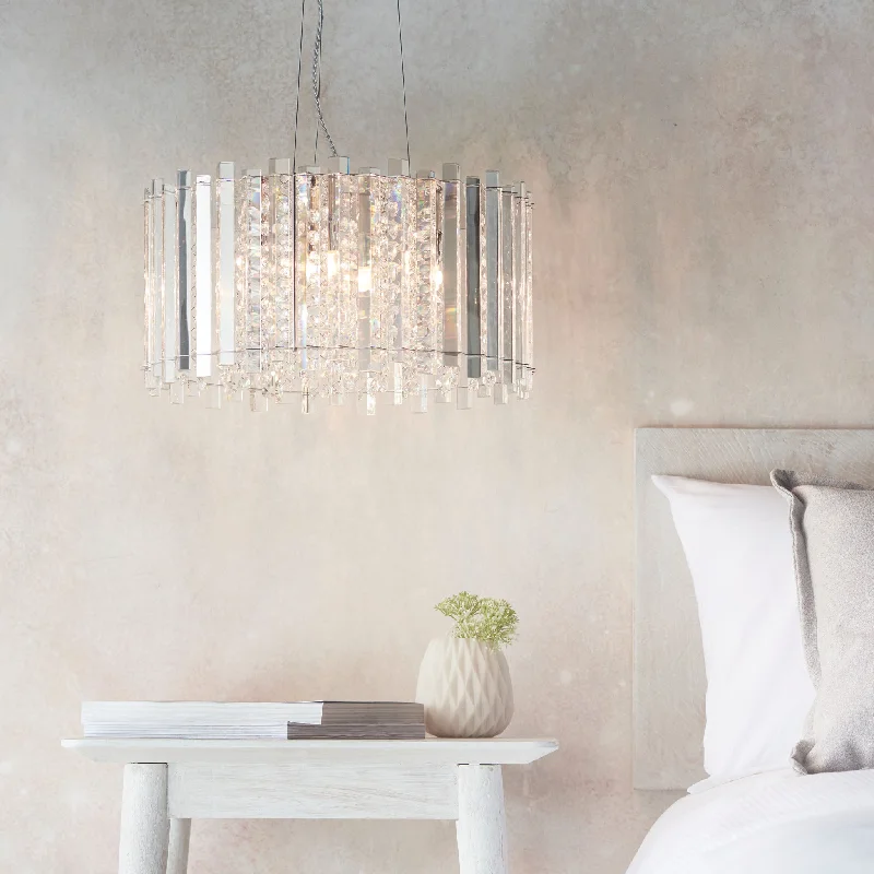 Metal Ceiling Lights in Brass, Copper, Stainless Steel, and IronHanna 5lt pendant
