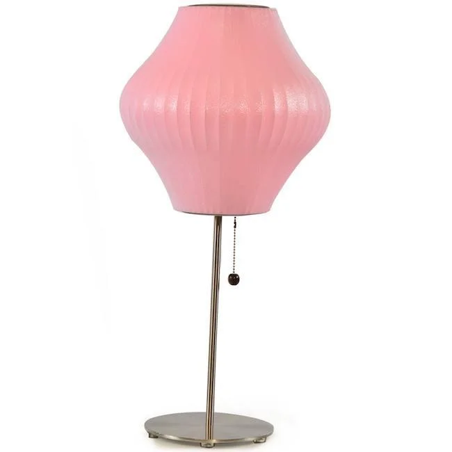 gothic style table lamps with dark finishes for a mysterious lookPink George Nelson Pear Lotus Table Lamp gothic style table lamps with dark finishes for a mysterious lookPink George Nelson Pear Lotus Table Lamp