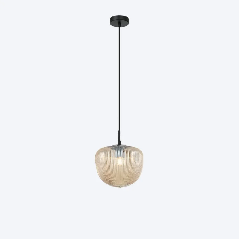 Contemporary Ceiling Lights with Unique, Abstract ShapesHUDSON S RIBBED GLASS PENDANT Contemporary Ceiling Lights with Unique, Abstract ShapesHUDSON S RIBBED GLASS PENDANT