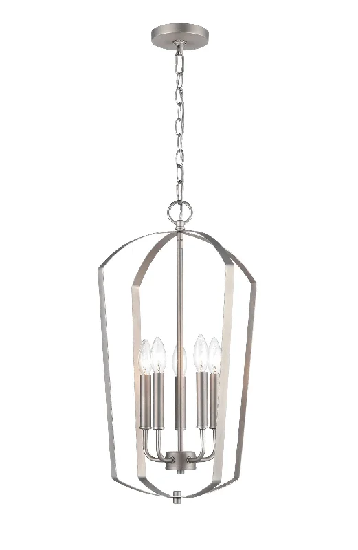 Scandinavian Style Ceiling Lights with Light Wood AccentsIvey Lake Pendant - Satin Nickel - Etched White Glass - 15.75in. Diameter - E26 Medium Base Scandinavian Style Ceiling Lights with Light Wood AccentsIvey Lake Pendant - Satin Nickel - Etched White Glass - 15.75in. Diameter - E26 Medium Base