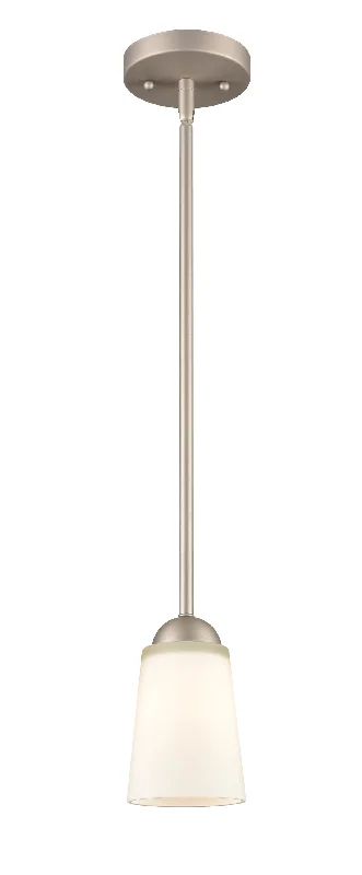 Art Nouveau Ceiling Lights with Organic, Flowing ShapesIvey Lake Pendant - Satin Nickel - Etched White Glass - 4.75in. Diameter - E26 Medium Base Art Nouveau Ceiling Lights with Organic, Flowing ShapesIvey Lake Pendant - Satin Nickel - Etched White Glass - 4.75in. Diameter - E26 Medium Base