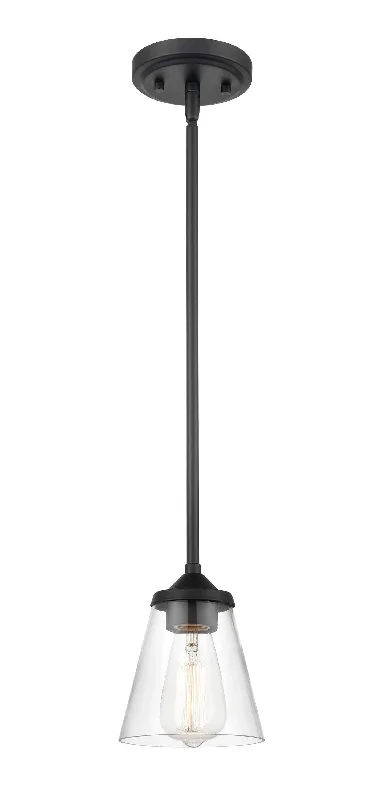 Bohemian Ceiling Lights with Beads, Tassels, and Colorful GlassJosleen Pendant - Matte Black - Clear Glass - 5.5in. Diameter - E26 Medium Base Bohemian Ceiling Lights with Beads, Tassels, and Colorful GlassJosleen Pendant - Matte Black - Clear Glass - 5.5in. Diameter - E26 Medium Base